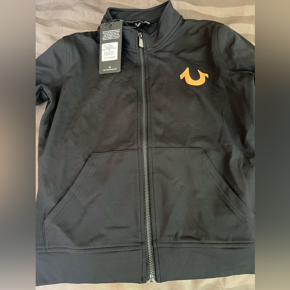 True Religion Women’s  Jacket in Black with Gold Accent